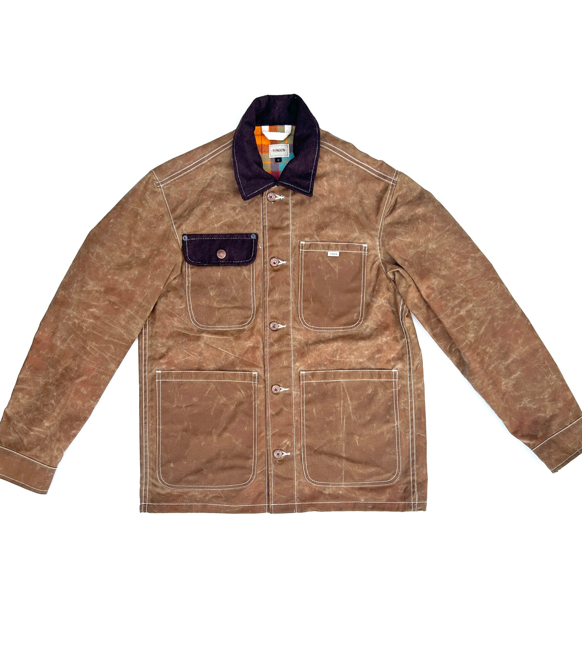 Waxed Chore Coat (flannel lined)
