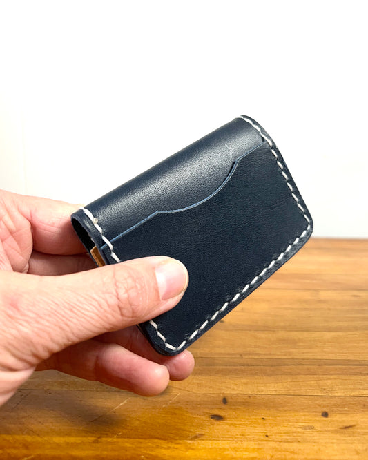 Bifold Cardholder Navy/Natural