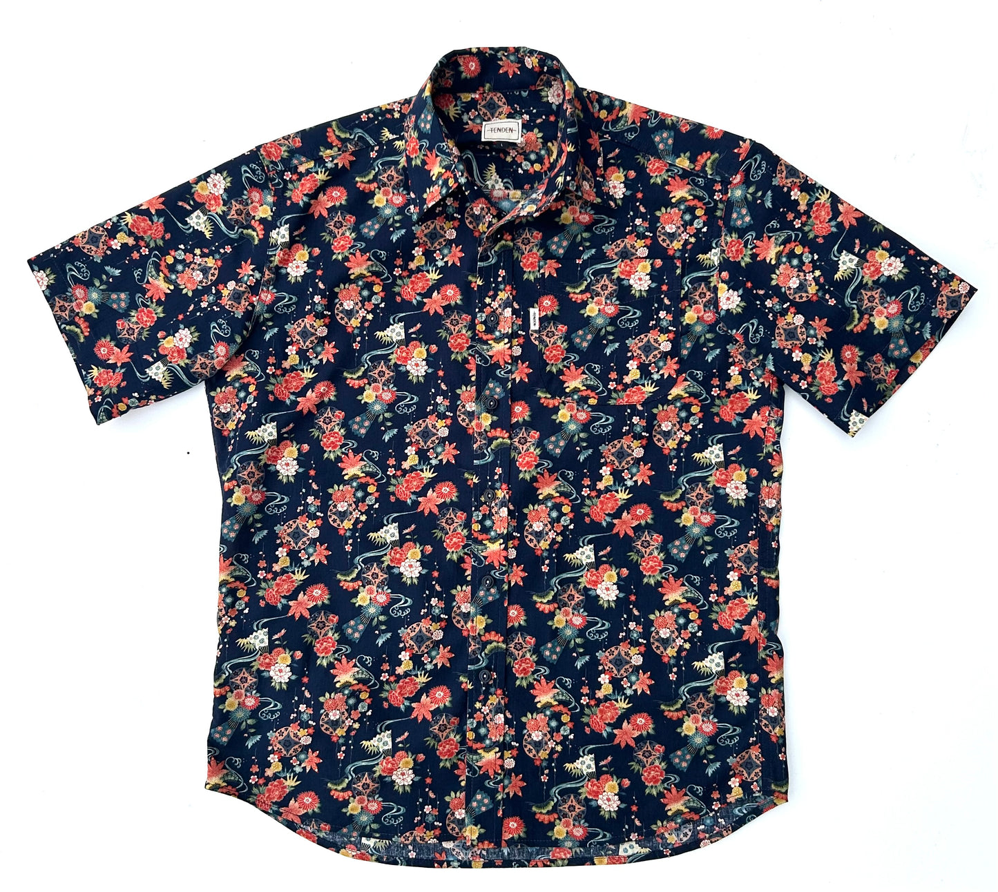 Navy Floral