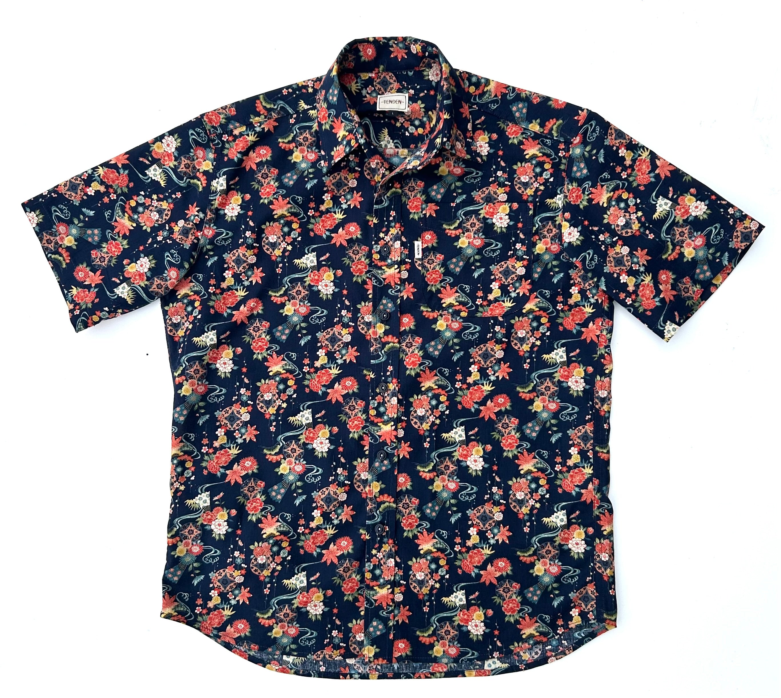 Navy Floral