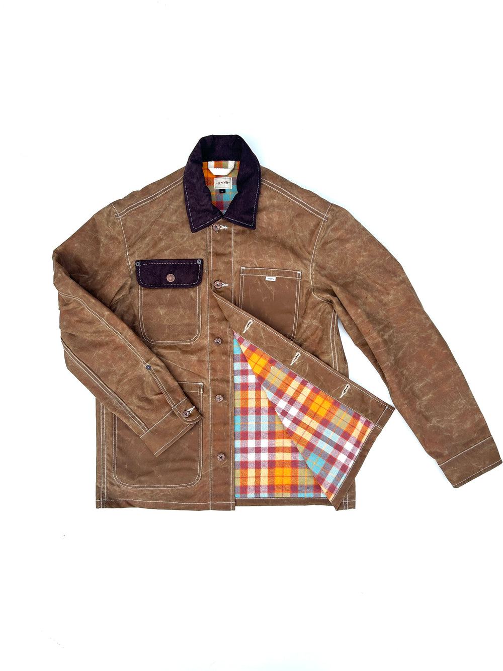 Waxed Chore Coat (flannel lined)