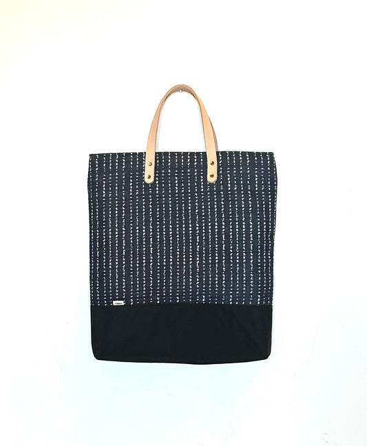 Indigo Stitch Tote