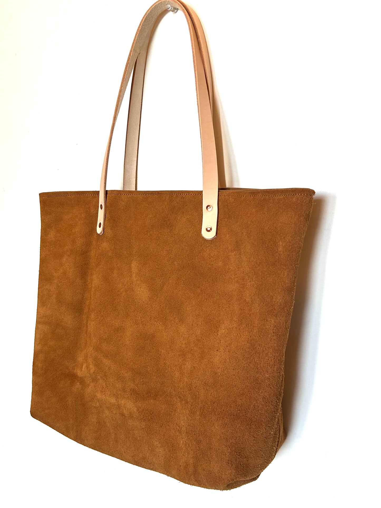 Suede Market Tote