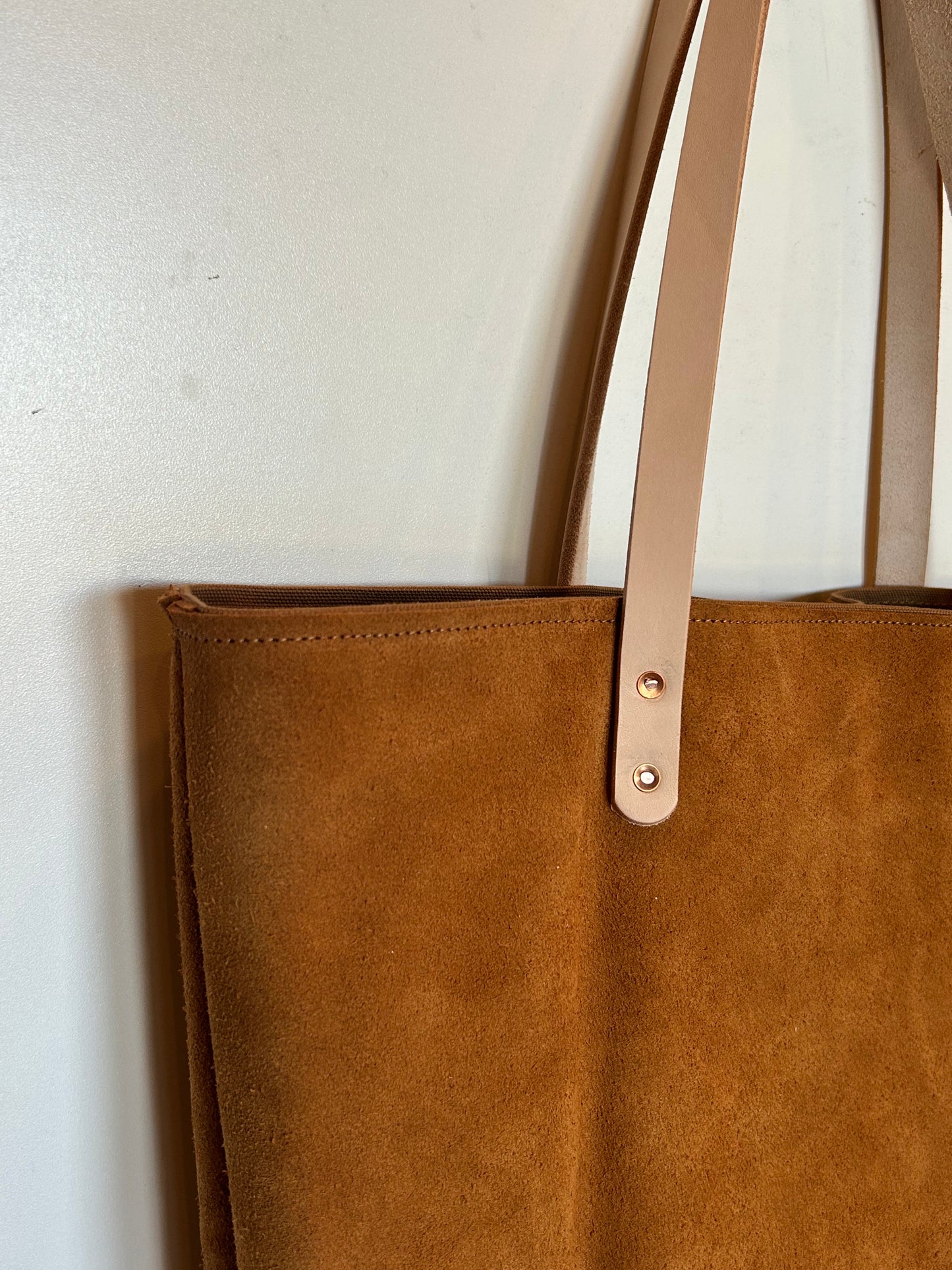 Suede Market Tote