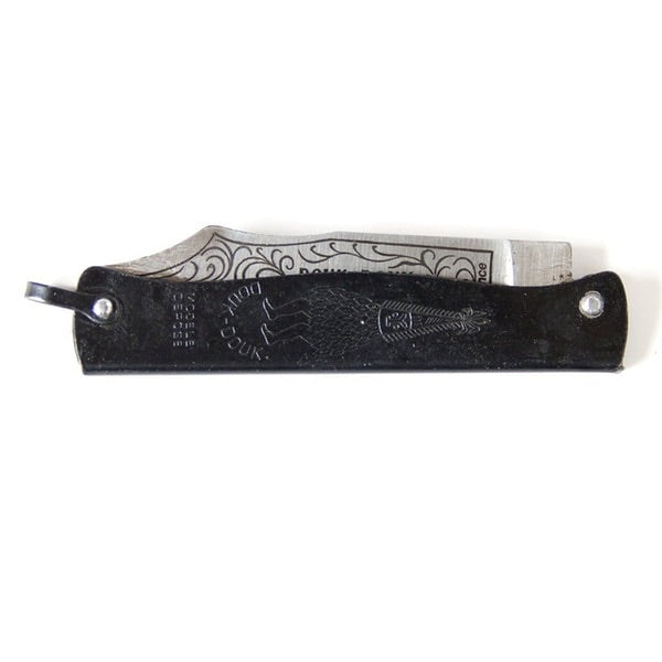 Douk Douk Black Folder Knife