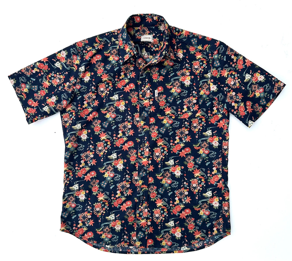 Navy Floral