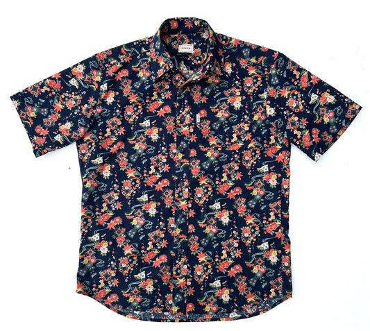 Navy Floral