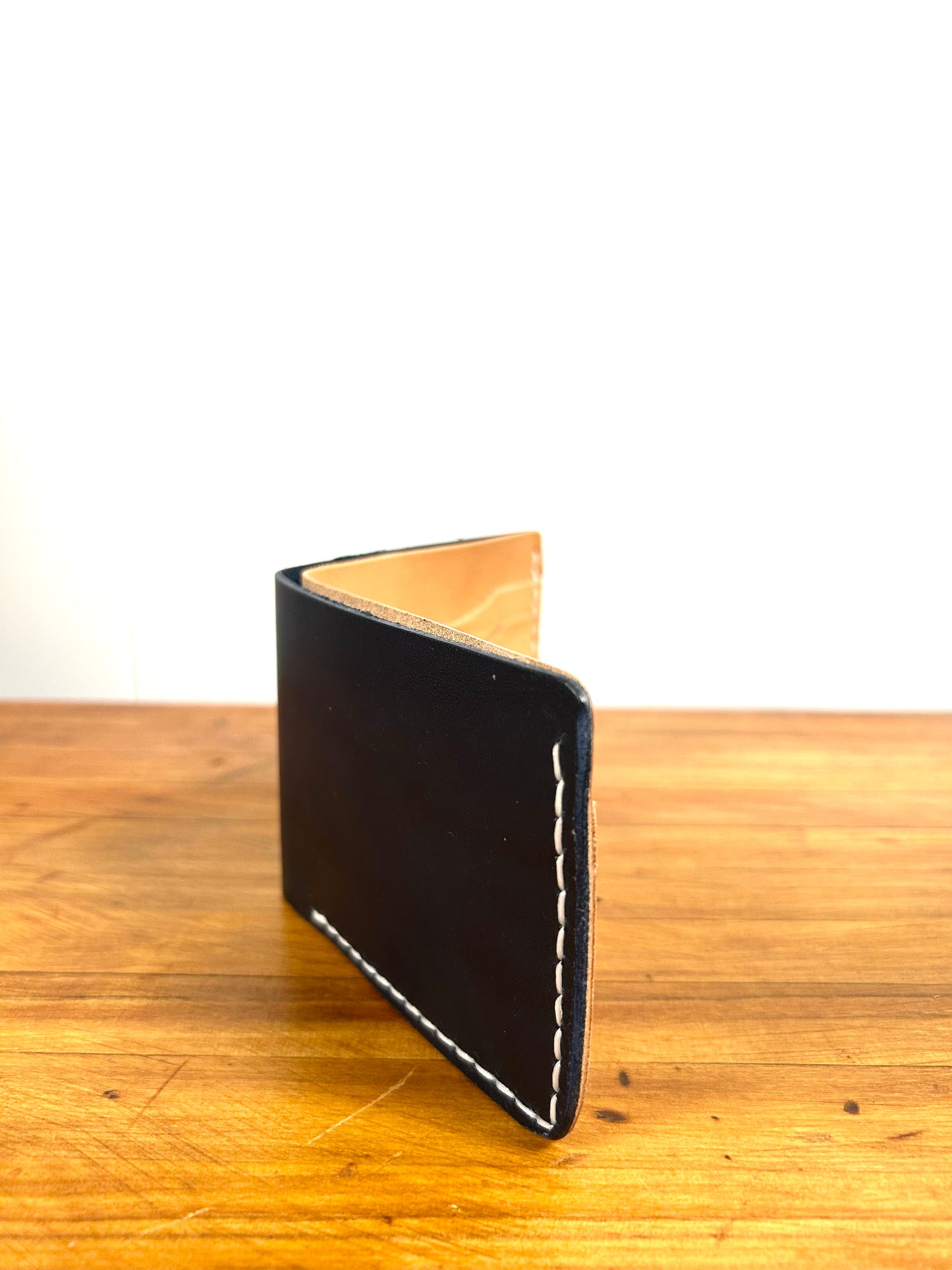 Bifold Wallet Navy/Natural