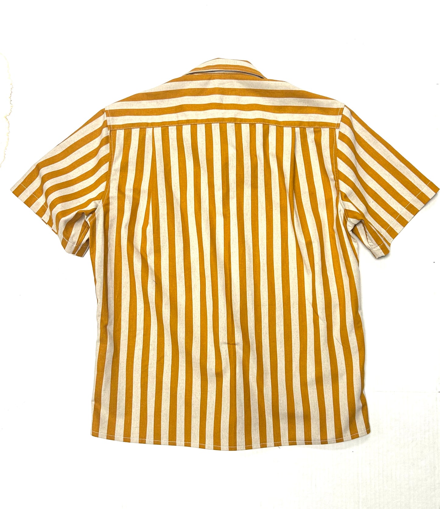 Camp Collar Striped Shirt