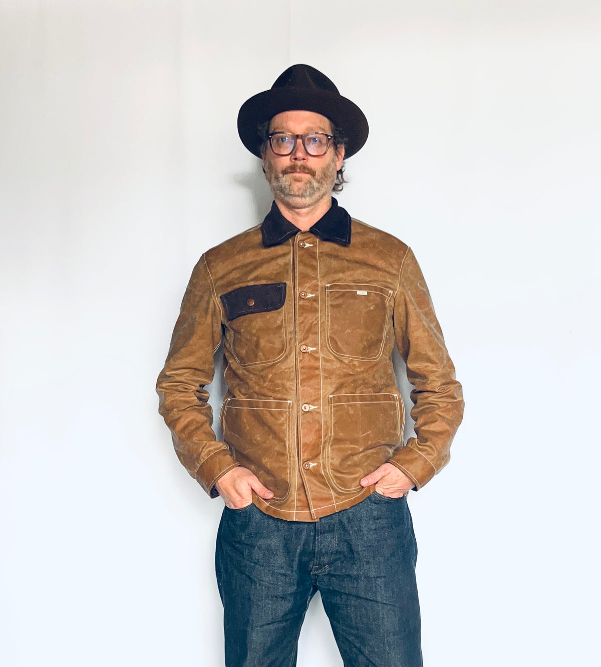 Waxed Chore Coat (flannel lined)