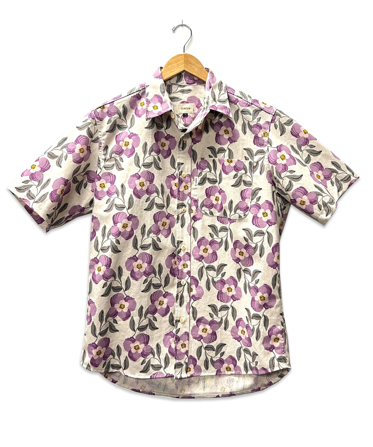 Floral Purple Shirt